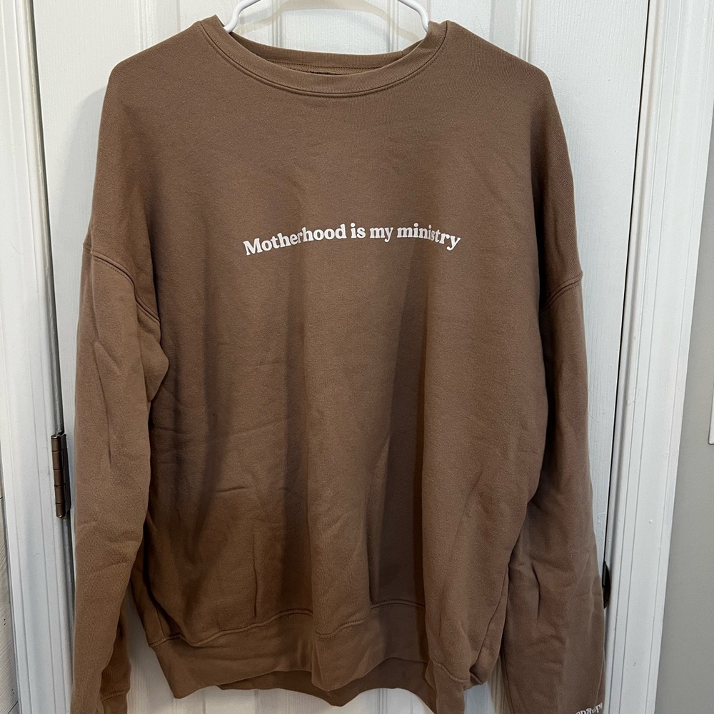 Brown Crewneck Sweater
